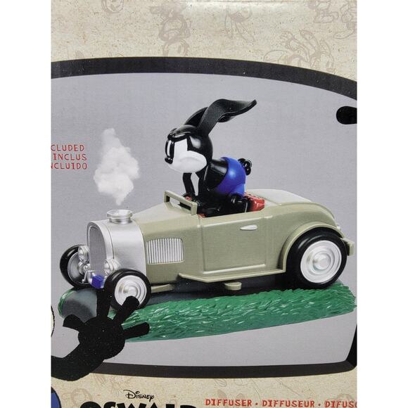 Disney Parks 100 Eras Oswald The Lucky Rabbit 95 Years Car Diffuser 2023 NEW - Picture 3 of 8
